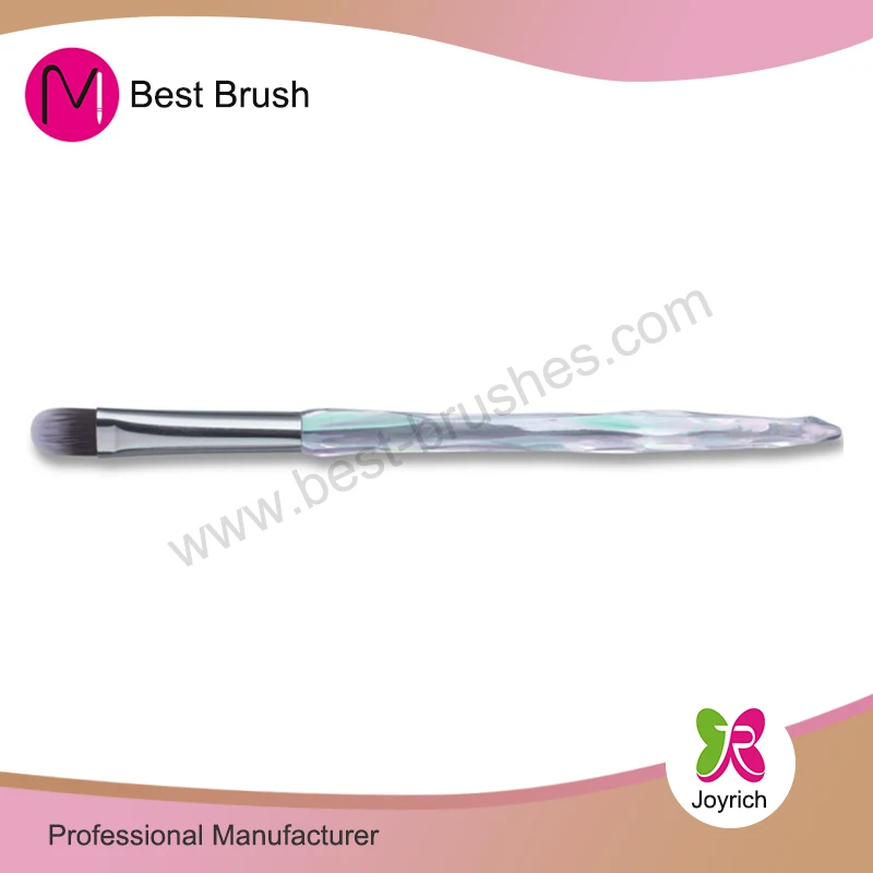 برس آرایش سایه چشم بیضی خاکستری خاکستری